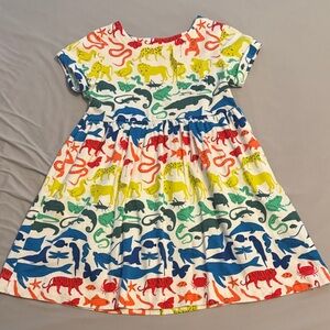 Mini Boden Colorful Animal Print Dress